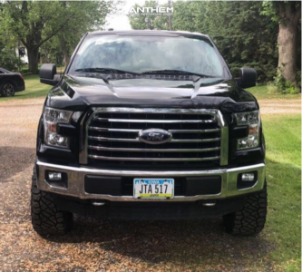 1 2016 F 150 Ford Rough Country Suspension Lift 3in Anthem Off Road Equalizer Black