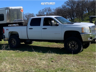 1 2011 Silverado 2500 Hd Chevrolet Fabtech Suspension Lift 6in Anthem Off Road Gunner Machined Accents