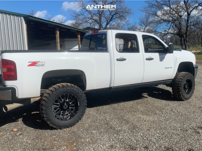 1 2011 Silverado 2500 Hd Chevrolet Fabtech Suspension Lift 6in Anthem Off Road Gunner Machined Accents