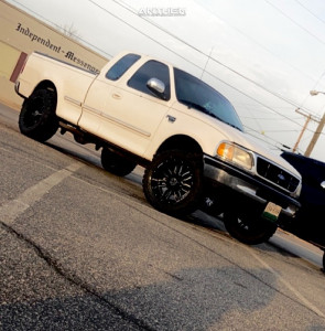 1997 Ford F-150 - 20x10 -24mm - Anthem Off-Road Equalizer - Suspension Lift 3" - 33" x 12.5"