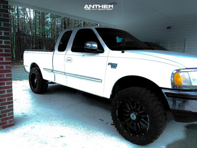 1 1997 F 150 Ford Rough Country Suspension Lift 3in Anthem Off Road Equalizer Black