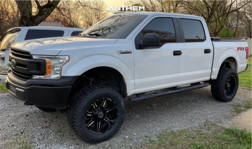 2019 Ford F-150 - 20x10 -24mm - Anthem Off-Road Equalizer - Suspension Lift 6" - 35" x 12.5"