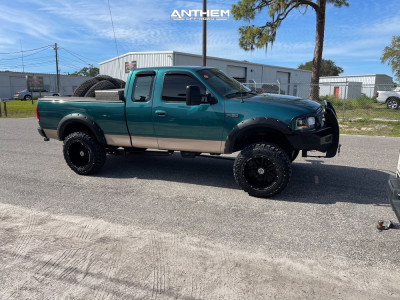 1 1997 F 150 Ford Rough Country Suspension Lift 55in Anthem Off Road Equalizer Black