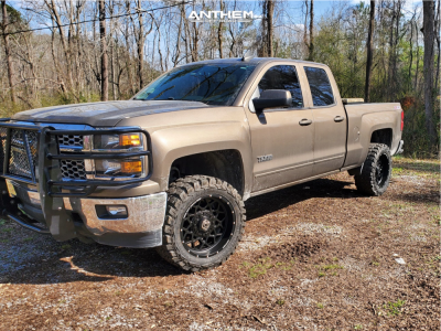 2015 Chevrolet Silverado 1500 - 20x10 -18mm - Anthem Off-Road Avenger - Suspension Lift 3.5" - 33" x 12.5"