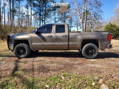 1 2015 Silverado 1500 Chevrolet Rough Country Suspension Lift 35in Anthem Off Road Avenger Black