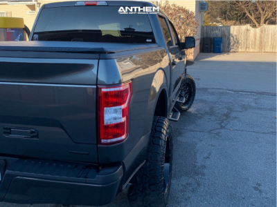 1 2019 F 150 Ford Rough Country Suspension Lift 6in Anthem Off Road Avenger Machined Black