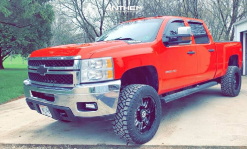 2011 Chevrolet Silverado 2500 HD - 20x10 -24mm - Anthem Off-Road Equalizer - Leveling Kit - 305/55R20