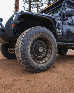 1 2009 Wrangler Jk Jeep Base Skyjacker Suspension Lift 4in Anthem Off Road Viper Matte Black