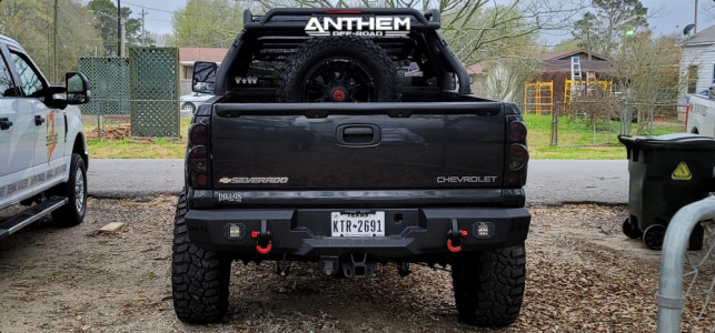 1 2005 Silverado 1500 Chevrolet Mcgaughys Suspension Lift 9in Anthem Off Road Defender Black