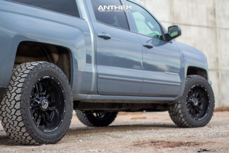 1 2015 Silverado 1500 Chevrolet Stock Air Suspension Anthem Off Road Equalizer Black