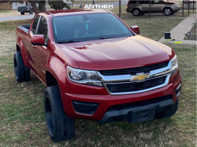2015 Chevrolet Colorado - 20x10 -18mm - Anthem Off-Road Avenger - Suspension Lift 2.5" - 275/55R20