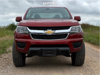 1 2015 Colorado Chevrolet Eibach Suspension Lift 25in Anthem Off Road Avenger Black
