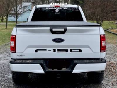 1 2018 F 150 Ford Rough Country Suspension Lift 3in Anthem Off Road Avenger Black