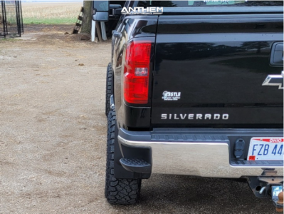 1 2016 Silverado 2500 Hd Chevrolet Stock Air Suspension Anthem Off Road Equalizer Machined Black