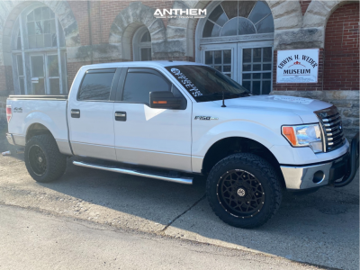 2012 Ford F-150 - 20x10 -18mm - Anthem Off-Road Avenger - Leveling Kit - 33" x 12.5"