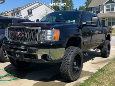 1 2012 Sierra 1500 Gmc Bds Suspension Lift 6in Anthem Off Road Intimidator Matte Black