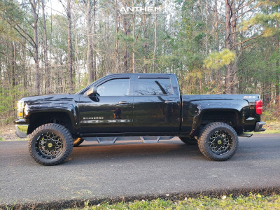 1 2014 Silverado 1500 Chevrolet Zone Suspension Lift 65in Anthem Off Road Avenger Black
