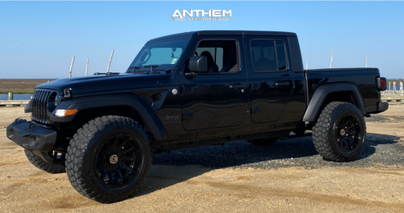 1 2021 Gladiator Jeep Sport Stock Leveling Kit Anthem Off Road Liberty Black
