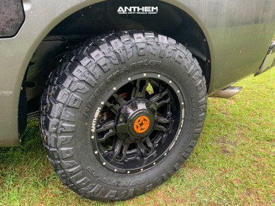 1 2006 Titan Nissan Icon Leveling Kit Anthem Off Road Aviator Machined Black