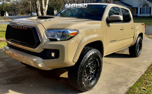 2017 Toyota Tacoma - 17x9 0mm - Anthem Off-Road Avenger - Stock Suspension - 32" x 10.5"