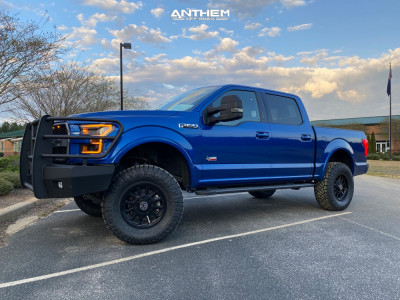 2017 Ford F-150 - 18x9 18mm - Anthem Off-Road Intimidator - Suspension Lift 6" - 35" x 12.5"