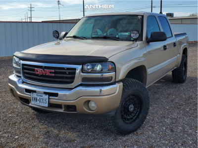 1 2006 Sierra 1500 Gmc Rough Country Leveling Kit Anthem Off Road Viper Black