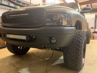 1 2002 Dakota Dodge Supreme Suspension Lift 3in Anthem Off Road Liberty Black