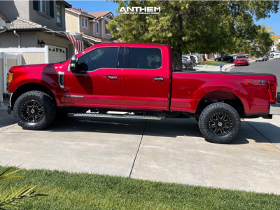 2017 Ford F-250 - 18x9 18mm - Anthem Off-Road Rogue - Stock Suspension - 35" x 12.5"