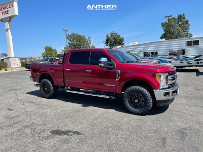 1 2017 F 250 Ford Stock Air Suspension Anthem Off Road Rogue Machined Accents
