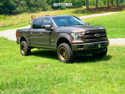 2016 Ford F-150 - 20x10 -18mm - Anthem Off-Road Rogue - Suspension Lift 3.5" - 275/65R20