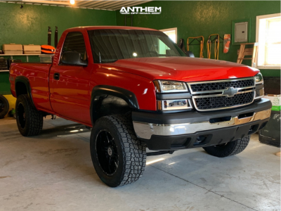 2006 Chevrolet Silverado 1500 - 20x10 -24mm - Anthem Off-Road Equalizer - Suspension Lift 6" - 33" x 11.5"