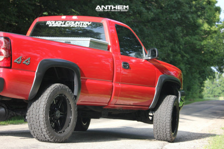 1 2006 Silverado 1500 Chevrolet Rough Country Suspension Lift 6in Anthem Off Road Equalizer Machined Accents