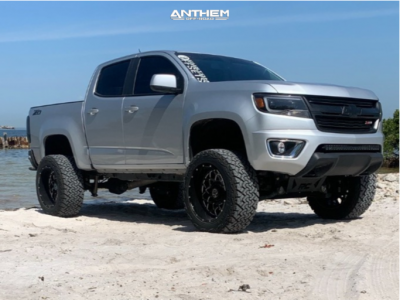 2020 Chevrolet Colorado - 20x12 -44mm - Anthem Off-Road Avenger - Suspension Lift 6" - 33" x 12.5"