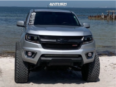 1 2020 Colorado Chevrolet Rough Country Suspension Lift 6in Anthem Off Road Avenger Machined Accents
