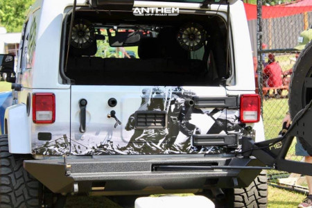 1 2016 Wrangler Jk Jeep Base Rubicon Express Super Flex Suspension Lift 25in Anthem Off Road Viper Black
