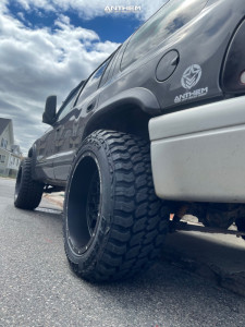 1 2002 Durango Dodge Supreme Suspension Lift 3in Anthem Off Road Avenger Black
