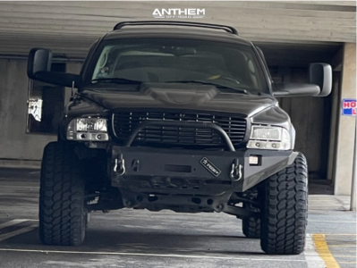 1 2002 Durango Dodge Supreme Suspension Lift 3in Anthem Off Road Avenger Black