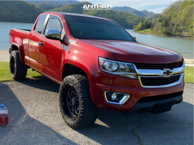 2015 Chevrolet Colorado - 20x10 -18mm - Anthem Off-Road Avenger - Leveling Kit - 32" x 10.5"