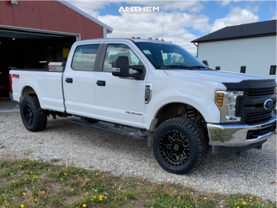 2018 Ford F-250 Super Duty - 20x10 -18mm - Anthem Off-Road Rogue - Leveling Kit - 35" x 12.5"