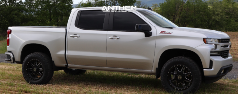 1 2021 Silverado 1500 Chevrolet Readylift Leveling Kit Anthem Off Road Rogue Black