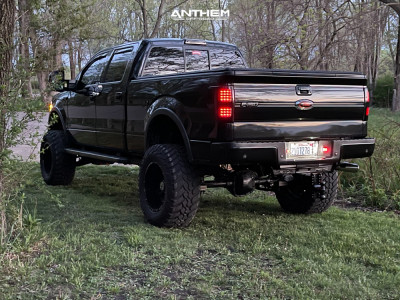 1 2014 F 150 Ford Rough Country Suspension Lift 95in Anthem Off Road Equalizer Black