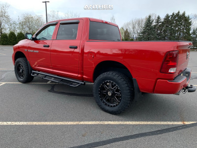 2012 Ram 1500 - 20x9 0mm - Anthem Off-Road Rogue - Suspension Lift 4" - 35" x 12.5"