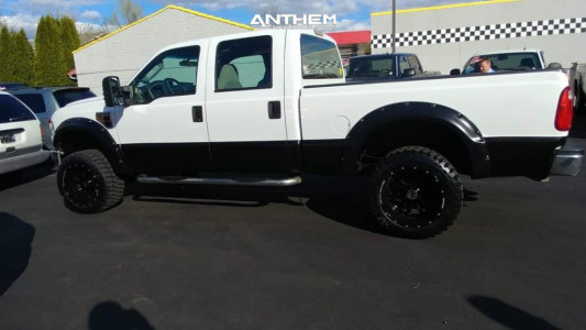 2008 Ford F-350 Super Duty - 20x12 -44mm - Anthem Off-Road Equalizer - Leveling Kit - 33" x 12.5"