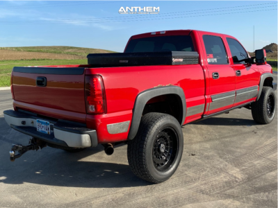 1 2003 Silverado 2500 Hd Chevrolet Tuff Country Suspension Lift 3in Anthem Off Road Viper Black