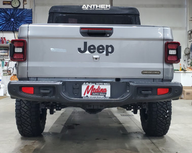1 2021 Gladiator Jeep Sport S Rough Country Suspension Lift 25in Anthem Off Road Viper Matte Black
