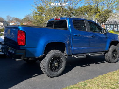 1 2021 Colorado Chevrolet Rough Country Suspension Lift 4in Anthem Off Road Equalizer Black