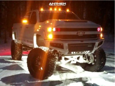 1 2016 Silverado 2500 Hd Chevrolet Cognito Suspension Lift 12in Anthem A742 Black