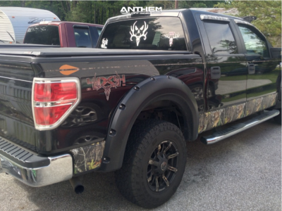 1 2010 F 150 Ford Stock Air Suspension Anthem Off Road Defender Black