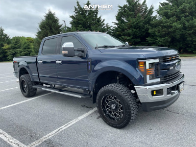 2018 Ford F-250 Super Duty - 20x10 -18mm - Anthem Off-Road Avenger - Leveling Kit - 35" x 12.5"