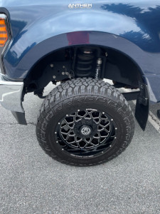 1 2018 F 250 Super Duty Ford Readylift Leveling Kit Anthem Off Road Avenger Machined Black